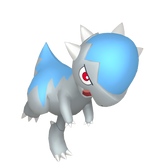 Shiny Cranidos in Legends of Arceus